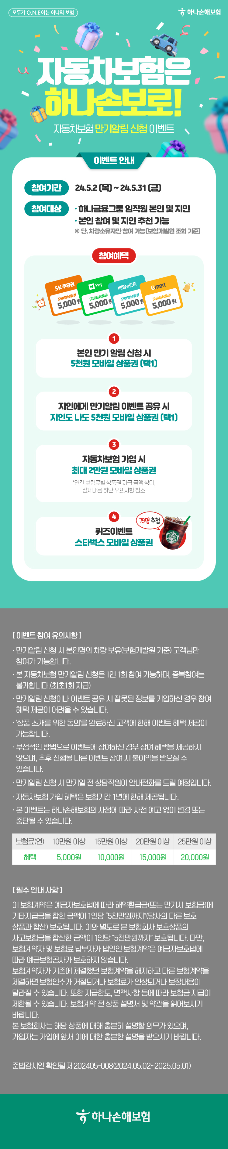 하나금융그룹임직원이벤트